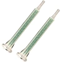 Los mejores  - F6-16 Doble Boquilla- 50pcs 83mm Longitud Cuadrado Interfaz Mezclador Boquilla Herramienta Set Para 50ml Y 37ml Duo…